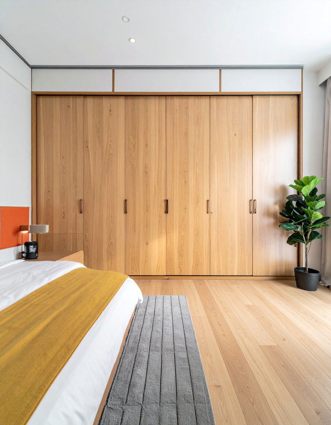 Minimalist Wardrobes for an Uncluttered Asian Bedroom - 20 Asian Bedroom Ideas for a Serene and Stylish Space