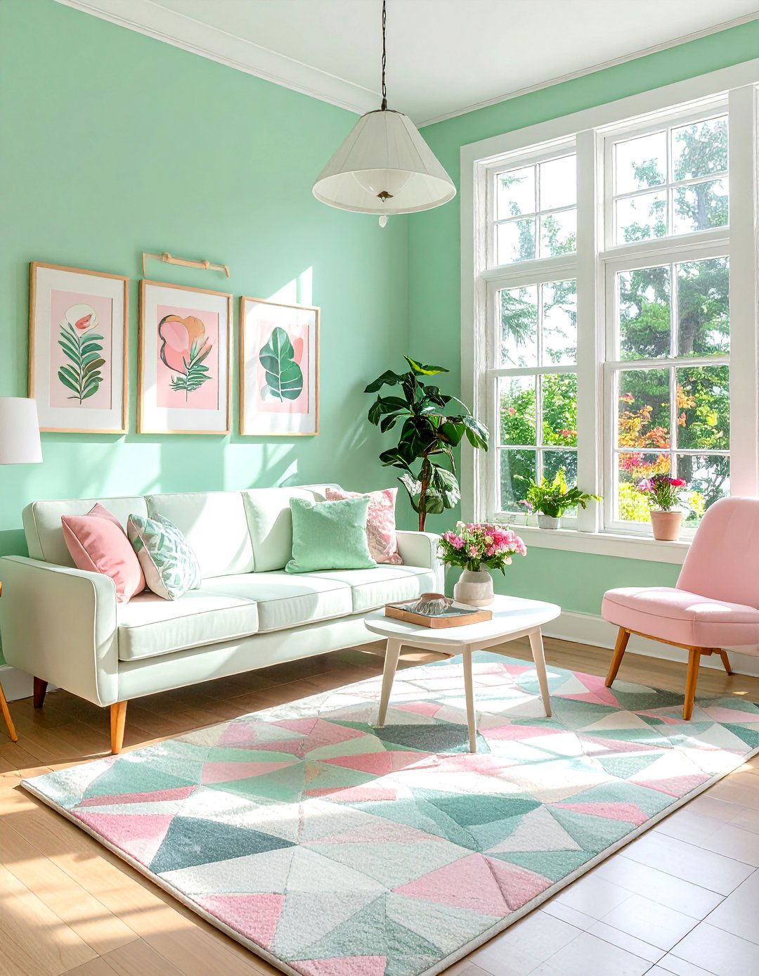 Mint Green Sunroom - 20 Sunroom Color Ideas to Brighten Your Indoor-Outdoor Space