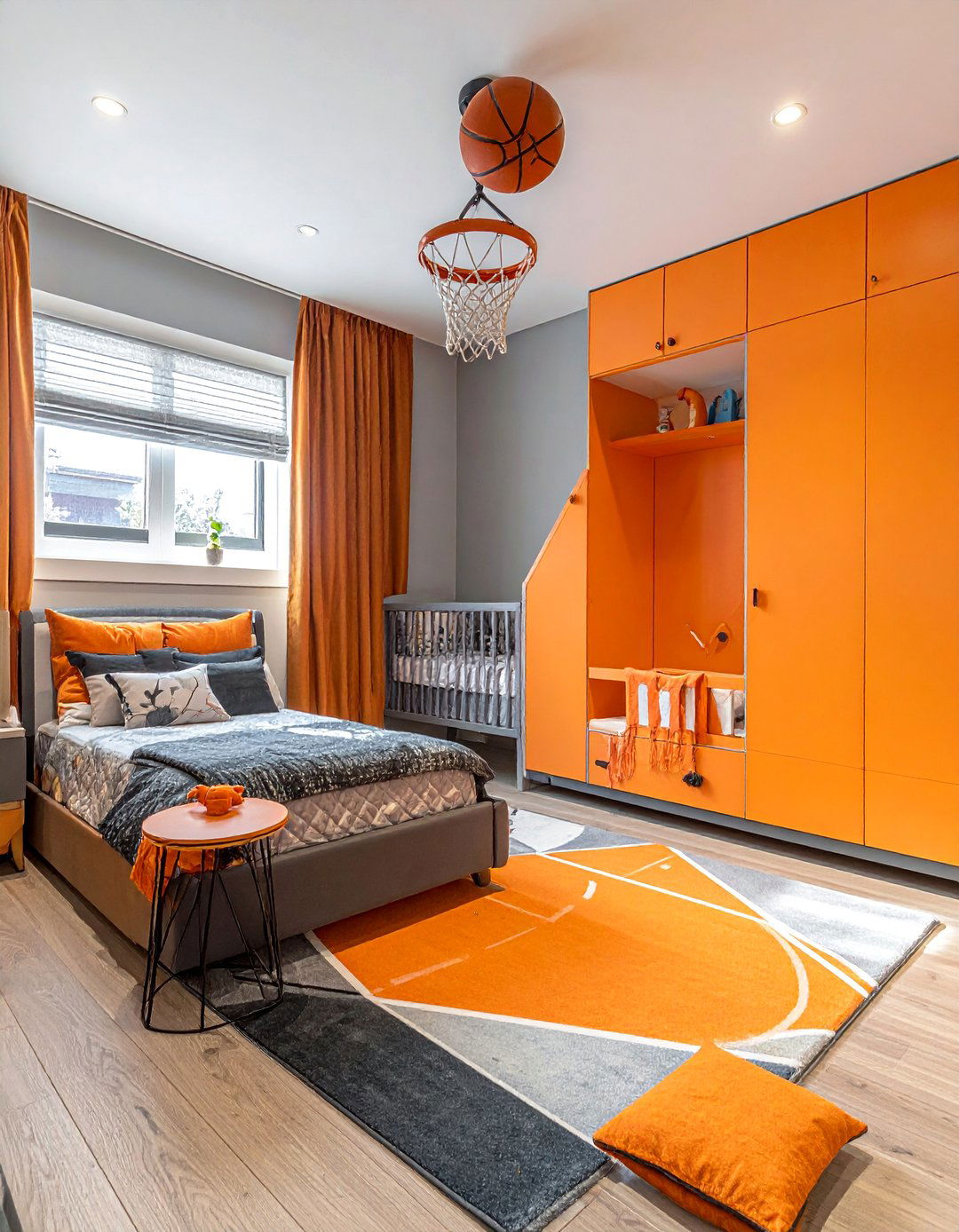 Modern Basketball Court Nursery - 20 Sports Nursery Ideas for a Fun and Active Theme