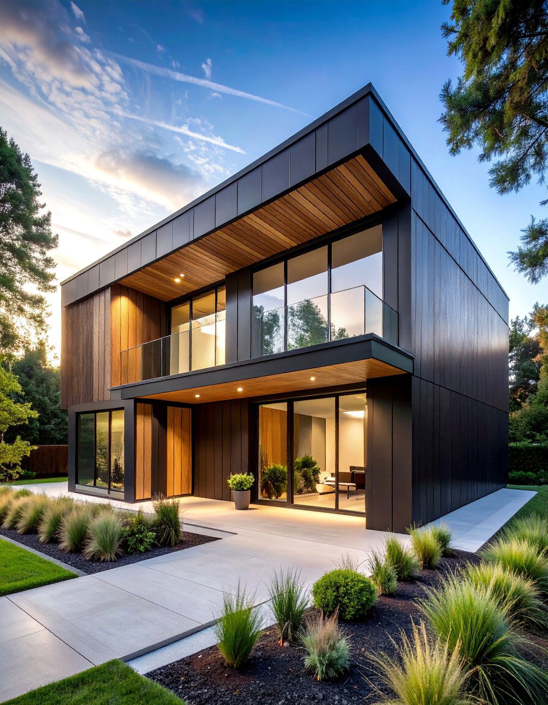 Modern Bold Black House Siding Colors - 25 House Siding Colors to Transform Your Home's Exterior