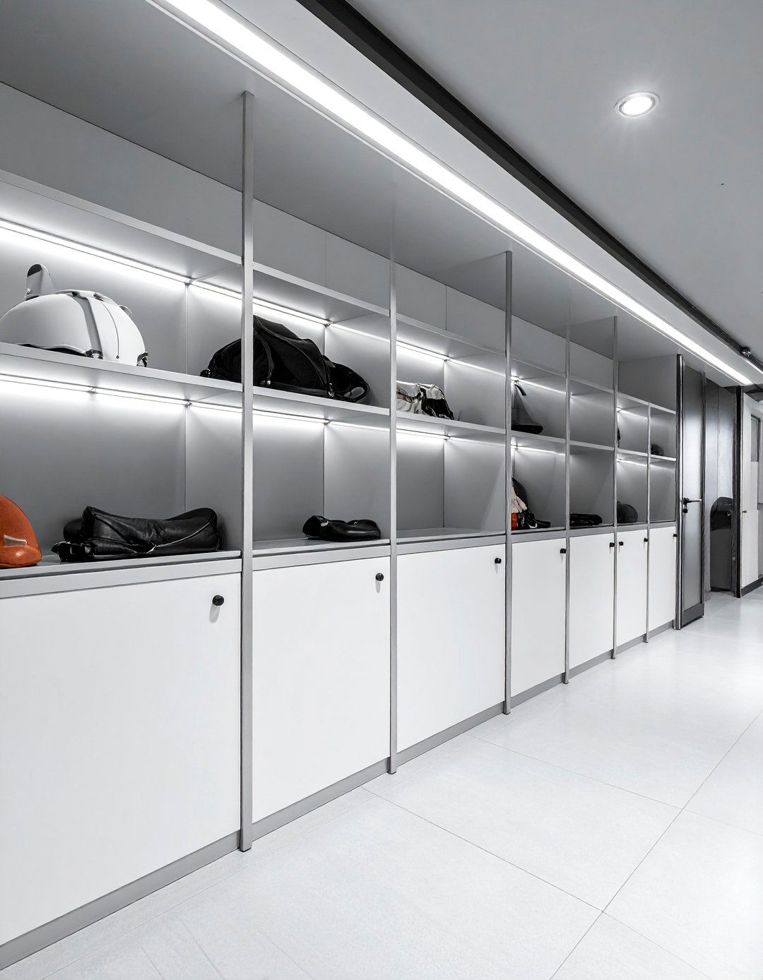 Modern Minimalist Tack Storage - 20 Tack Room Ideas for Organized and Stylish Equestrian Spaces