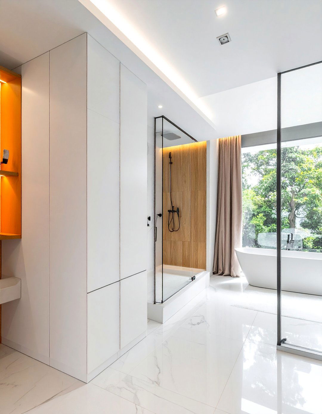 Modular Panel Systems - 20 Bathroom Partition Ideas to Maximize Space and Privacy