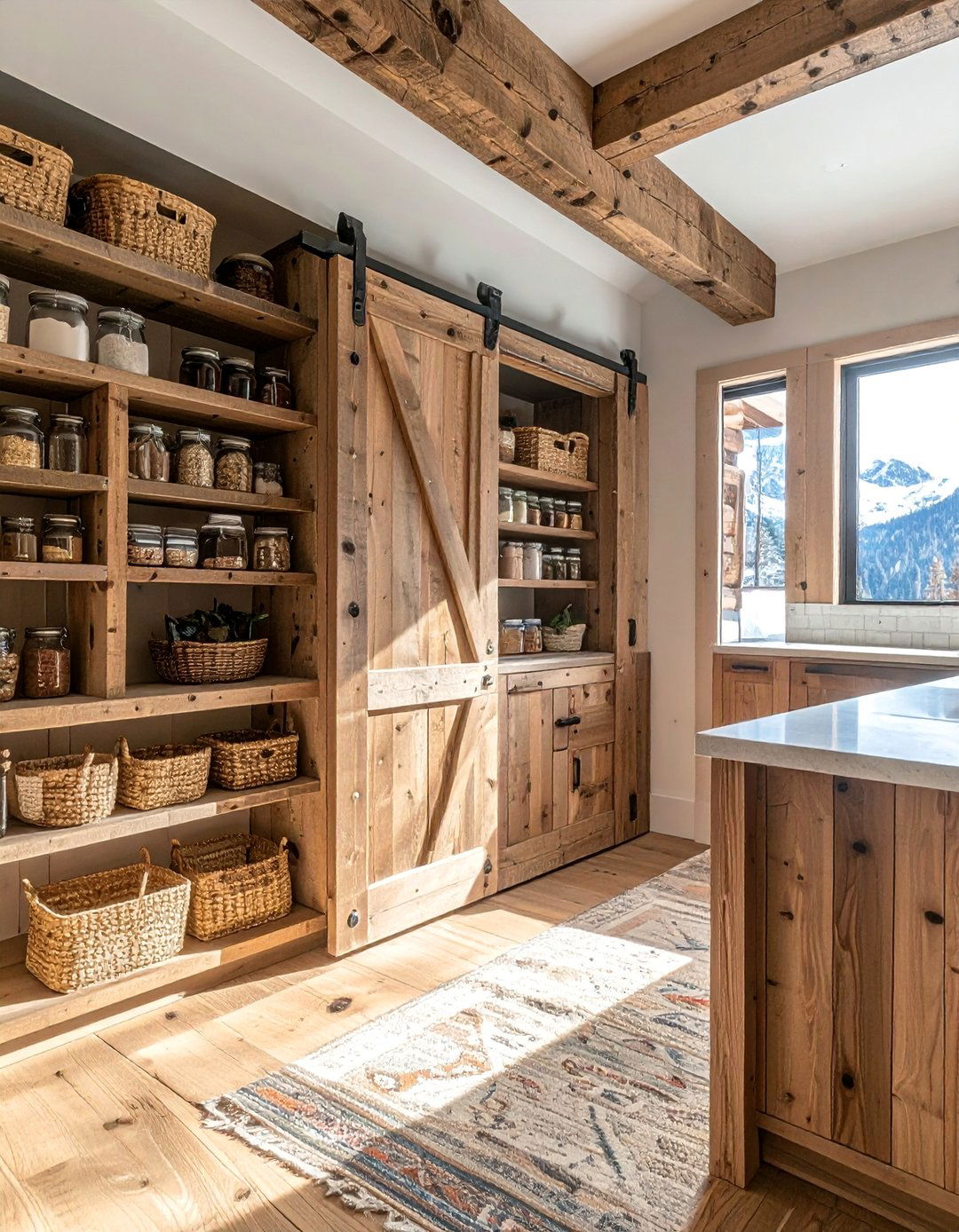 Mountain House Kitchen with a Walk In Pantry - 20 Mountain House Kitchen Ideas for a Rustic and Inviting Space