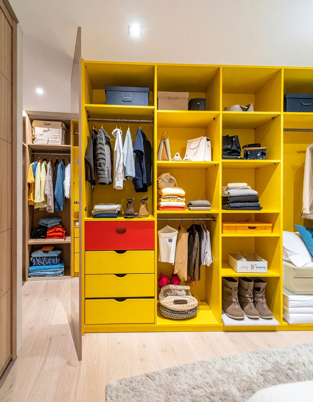 Multi Family Shared Space - 30 Open Closet Ideas for a Modern Wardrobe