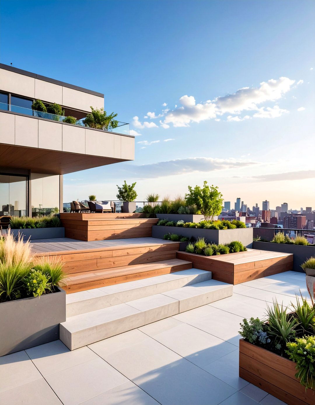 Multi Level Rooftop Deck Design - 40 Rooftop Deck Ideas for Stunning Urban Outdoor Spaces