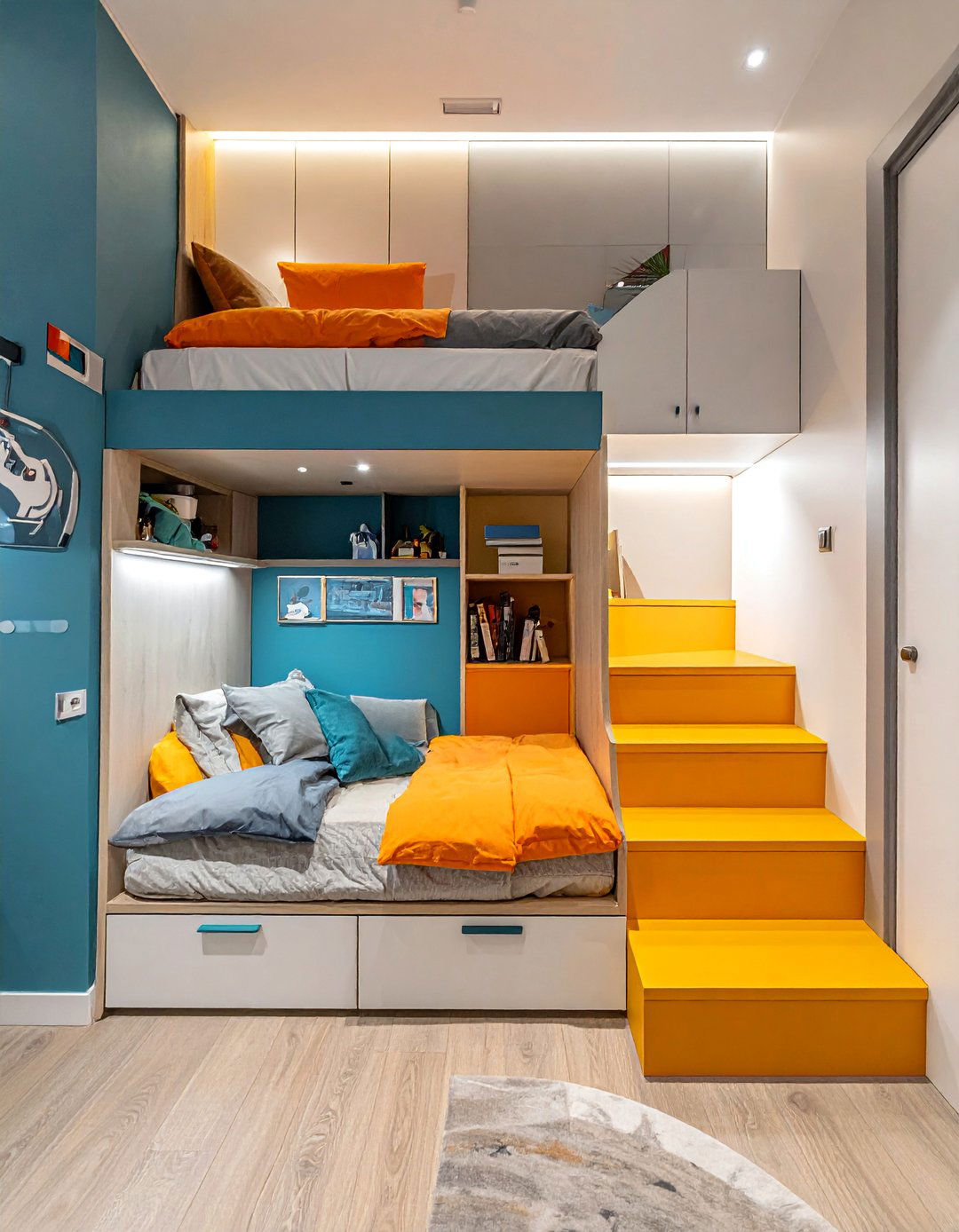 Multi Level Storage Bed Nooks - 15 Bed Nook Ideas to Maximize Your Bedroom Space
