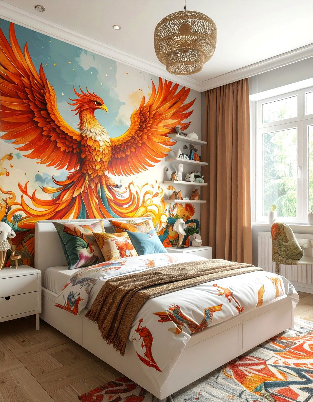 Mythical Creature Menagerie Bedroom - 20 Fantasy Bedroom Ideas to Create a Dreamy Escape