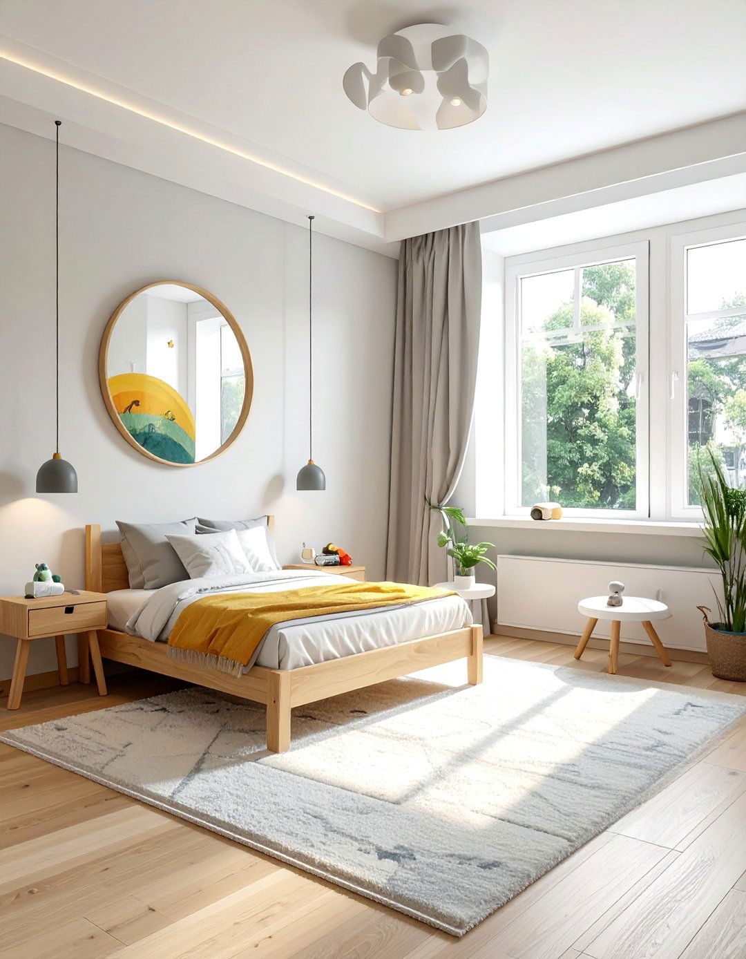 Natural Light Optimization - 40 Toddler Room Ideas for Fun and Functionality