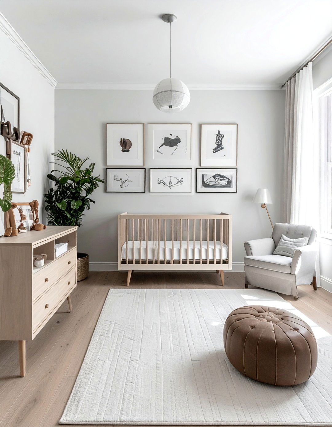 Neutral Sports Equipment Gallery - 20 Sports Nursery Ideas for a Fun and Active Theme