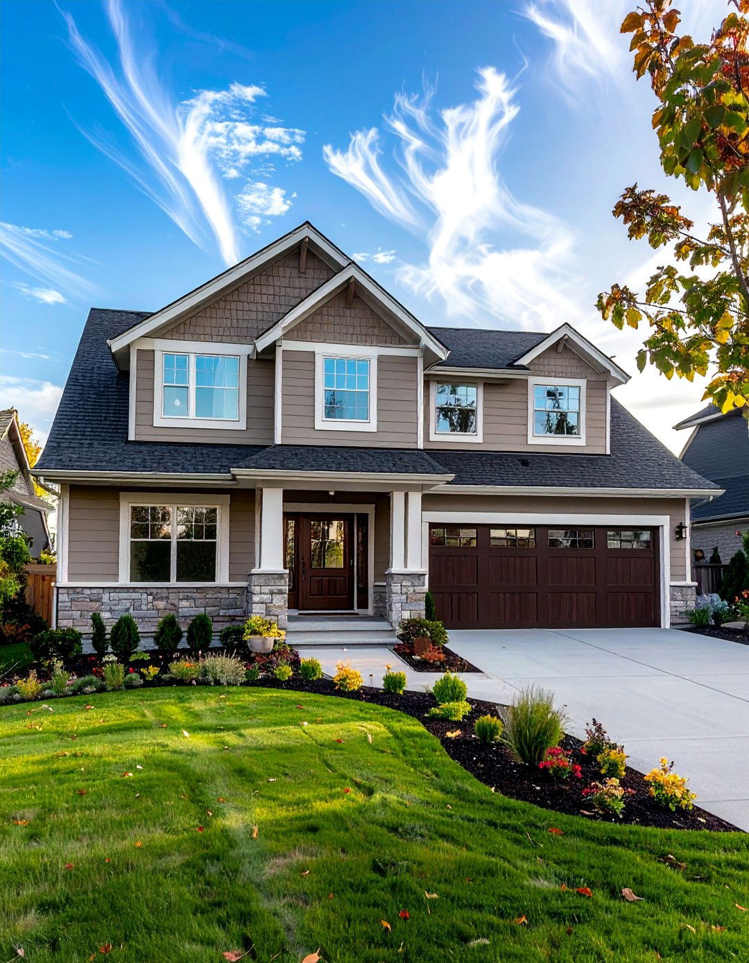 Neutral Taupe House Siding Colors - 25 House Siding Colors to Transform Your Home's Exterior