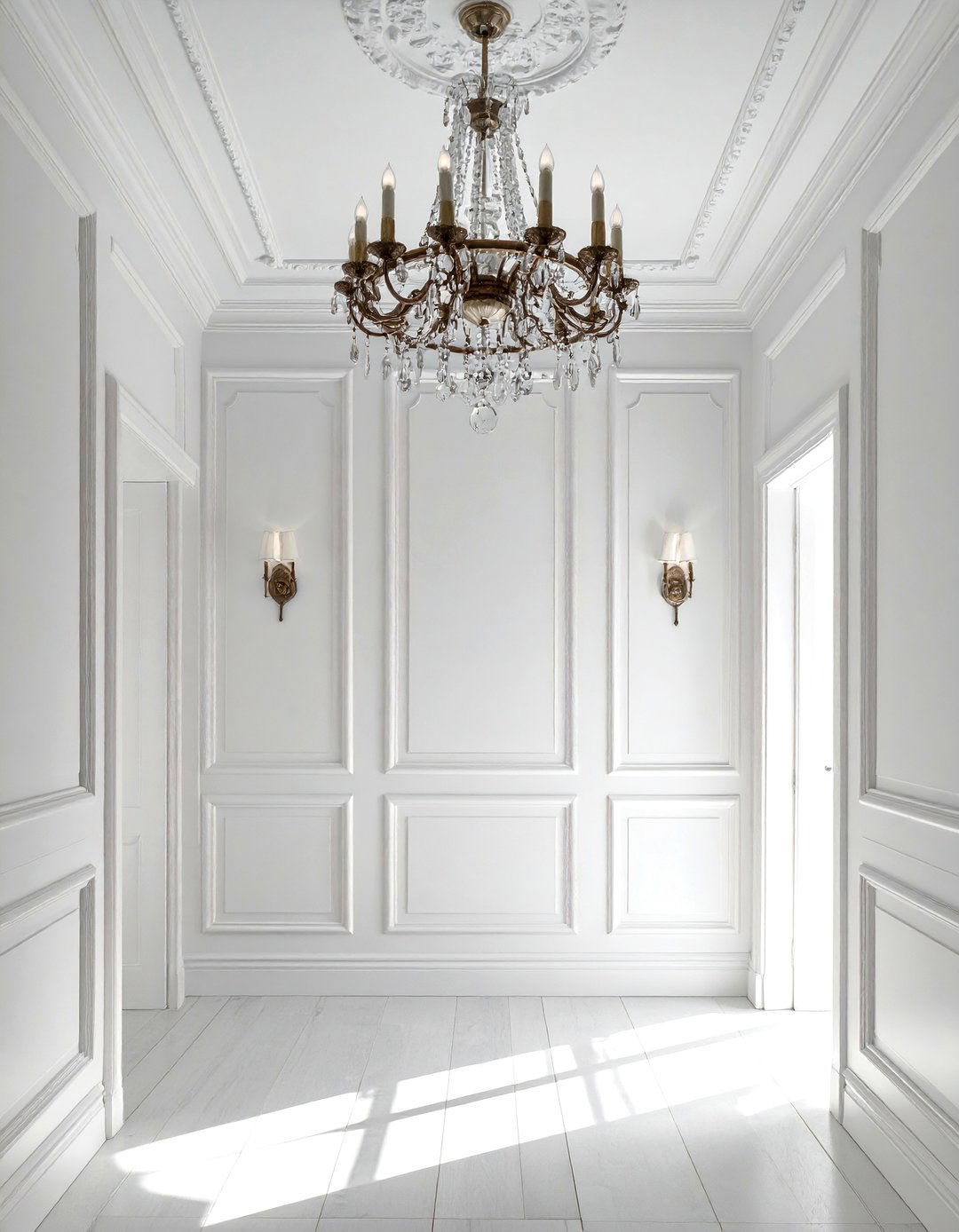 Ornate Raised Panel Wainscoting - 25 Wainscoting Entryway Ideas to Elevate Your Home