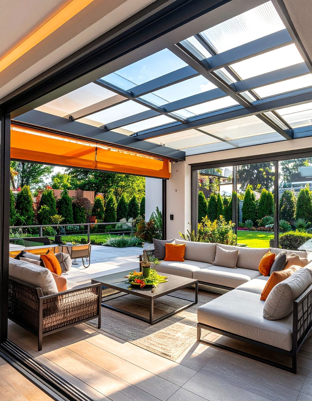 Outdoor Room Enclosures with Retractable Elements - 40 Shade Ideas for Comfortable Outdoor Living Spaces