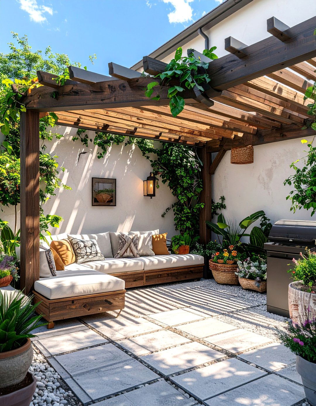 Pergola Pet Paradise - 40 Patio With a Pergola Ideas for Outdoor Living Spaces