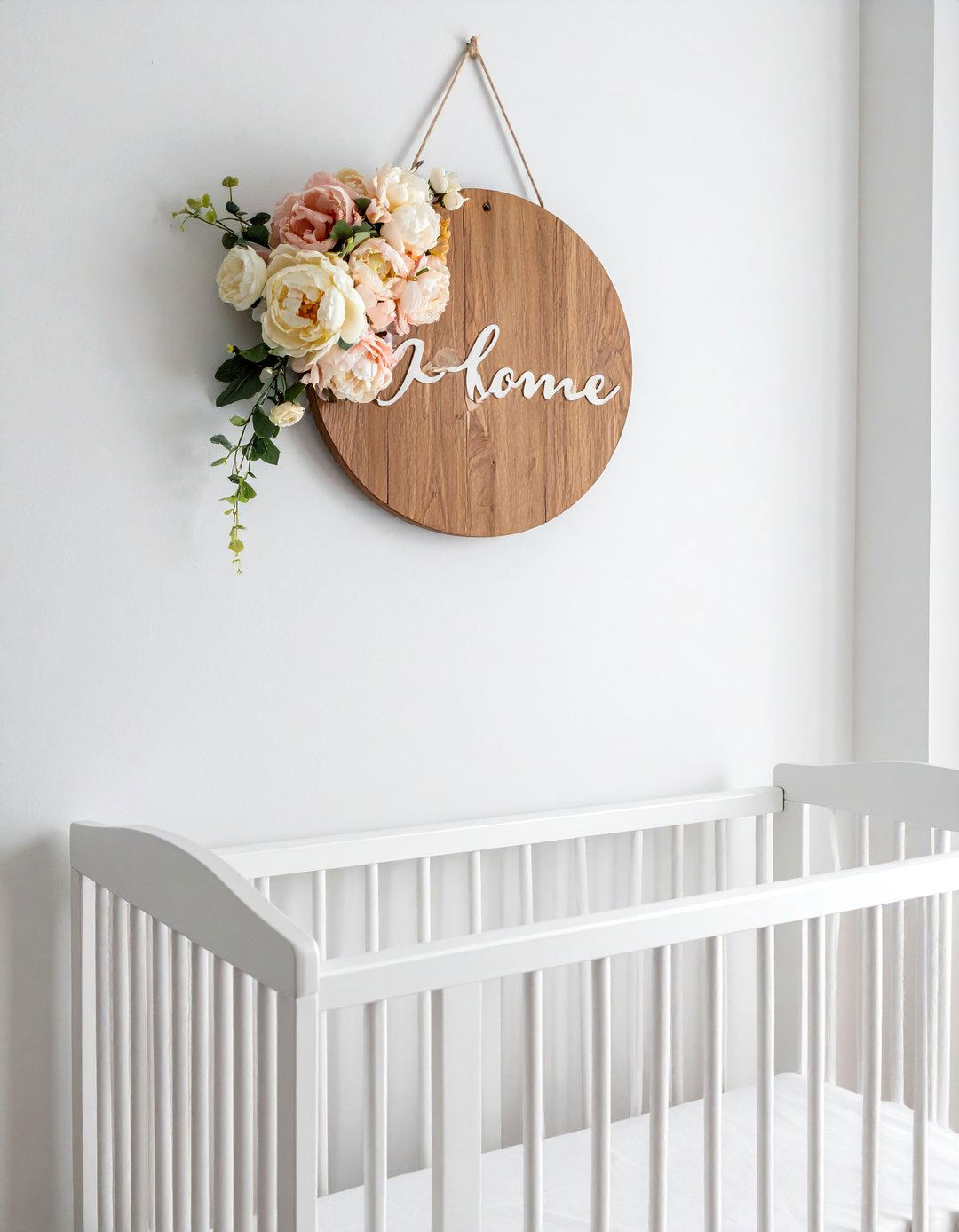 Personalized Floral Nursery Name Sign - 15 Floral Nursery Ideas for a Blooming Baby Room