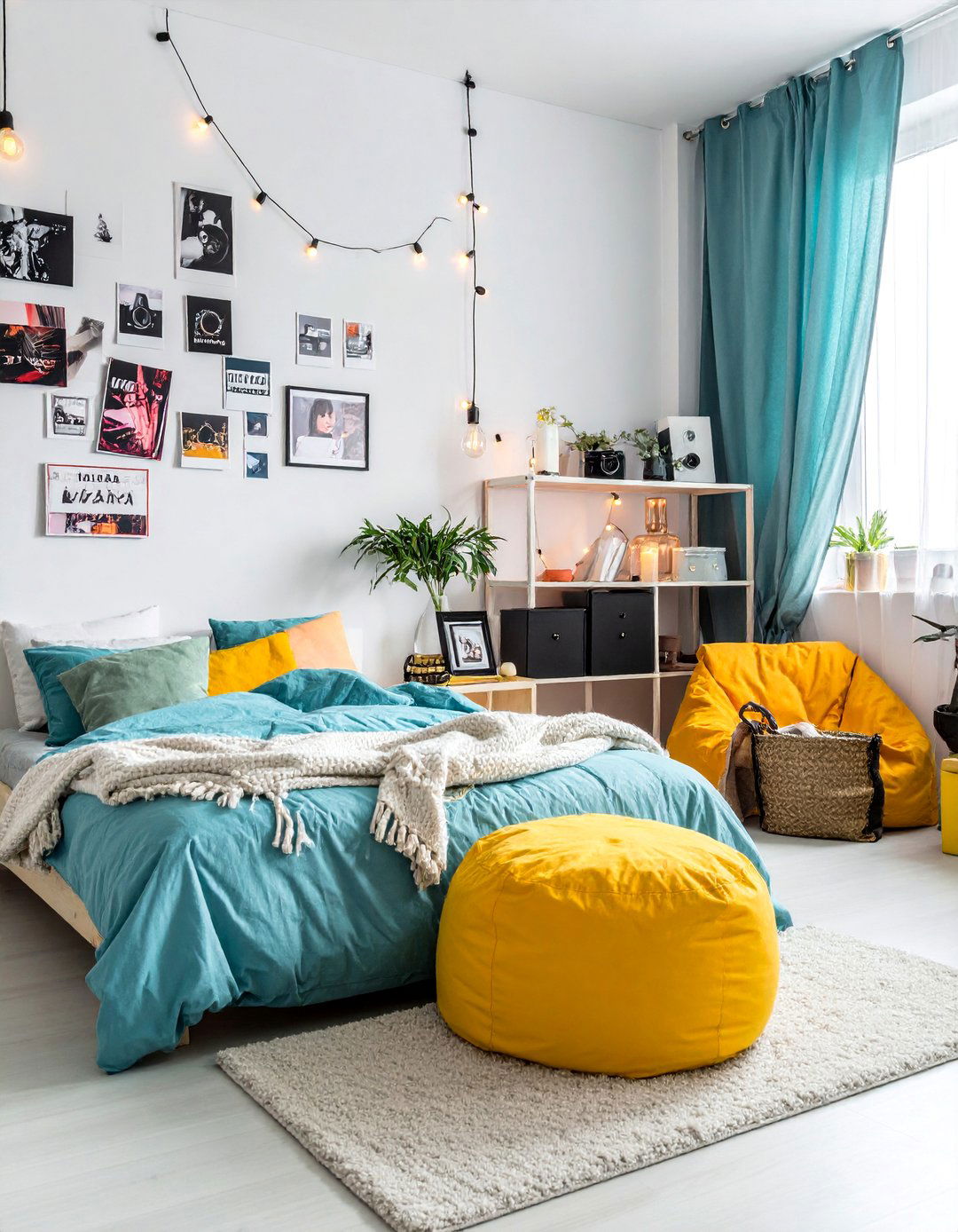 Photo Collage Memory Wall Setup - 15 Indie Room Ideas for a Unique and Eclectic Style