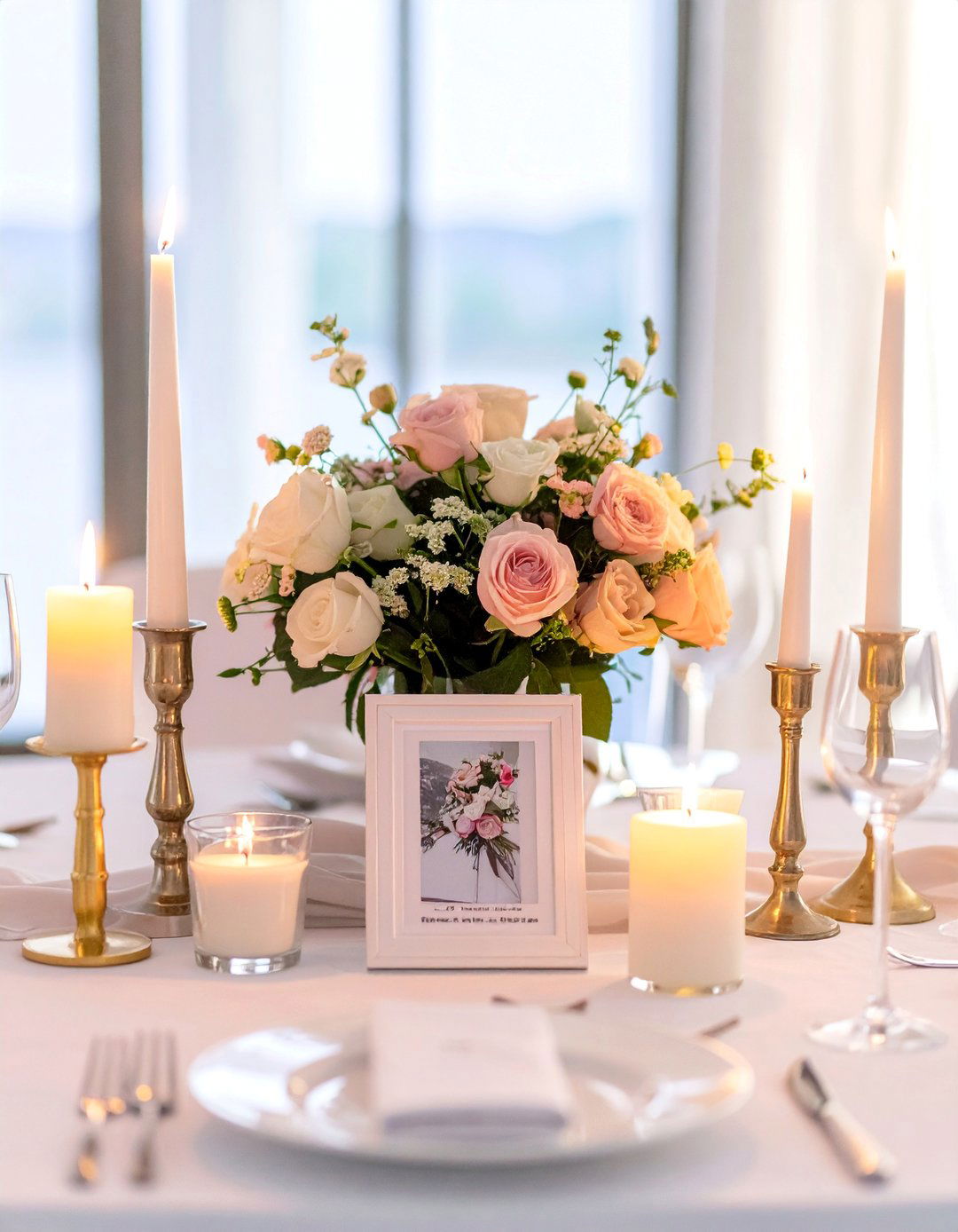 Photo Memory Displays - 30 Rehearsal Dinner Centerpiece Ideas for a Memorable Event