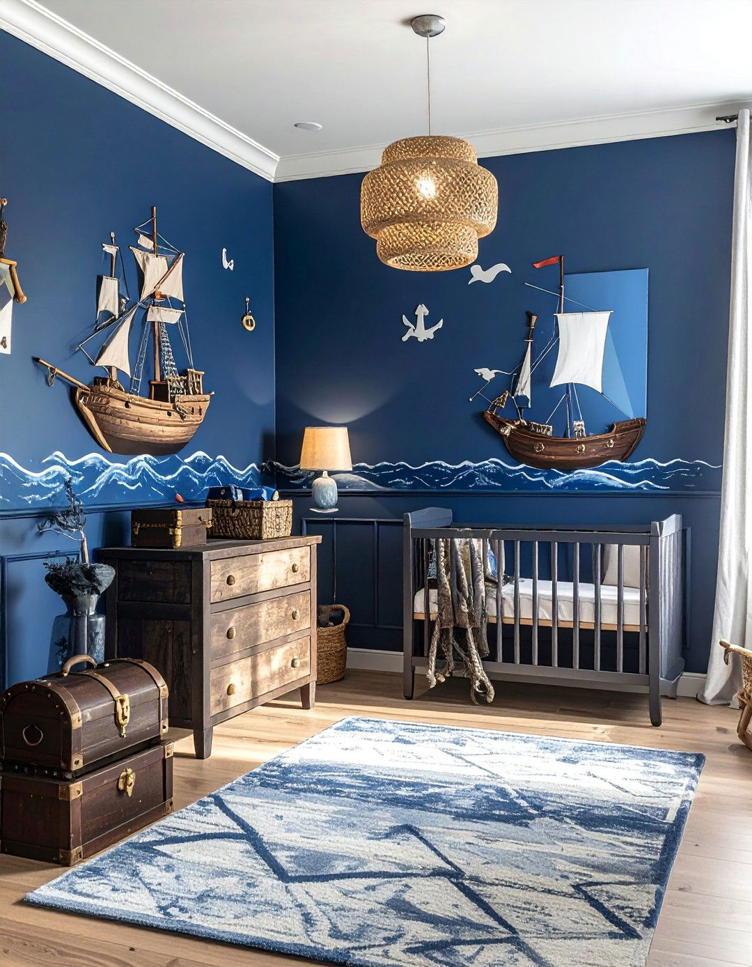 Pirate Treasure Cove - 20 Whimsical Nursery Ideas for a Magical Baby Room
