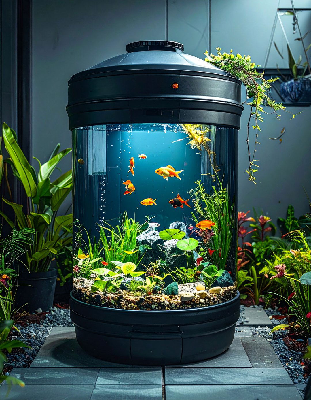 Plastic Storage Container Pond - 15 Container Fish Pond Ideas for a Beautiful Outdoor Space