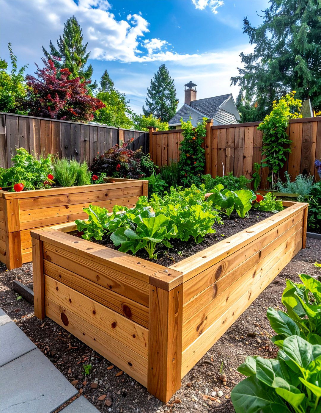 Plywood Box Gardens - 25 Budget-Friendly Raised Garden Bed Ideas for Your Backyard