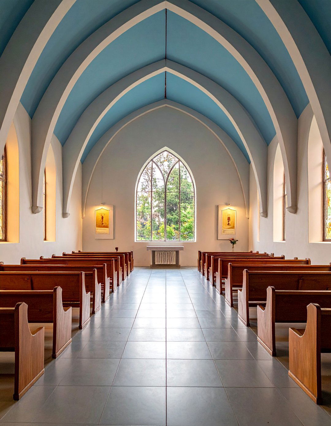Pointed Arch Windows for Home Chapel Spaces - 30 Arch Window Design Ideas for Elegant Home Interiors