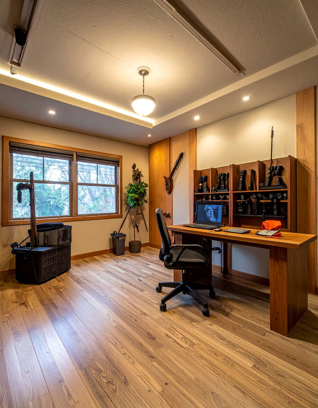 Predator Hunting Specialist Room - 25 Hunting Room Ideas for the Ultimate Sportsman's Retreat