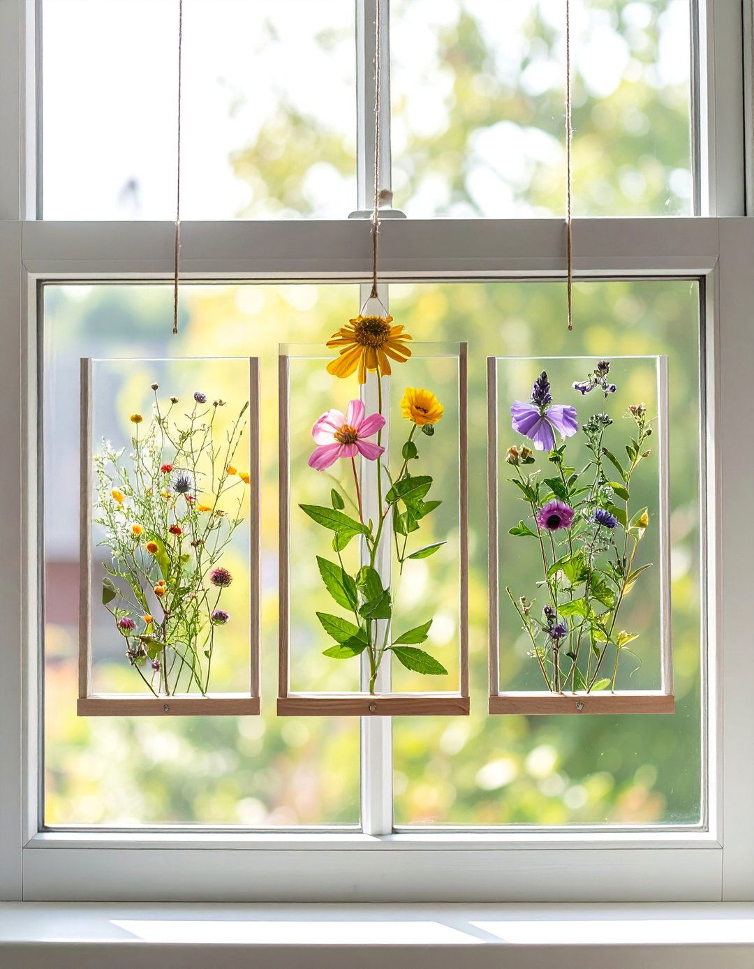 Pressed Flower Art Floral Nursery Frames - 15 Floral Nursery Ideas for a Blooming Baby Room