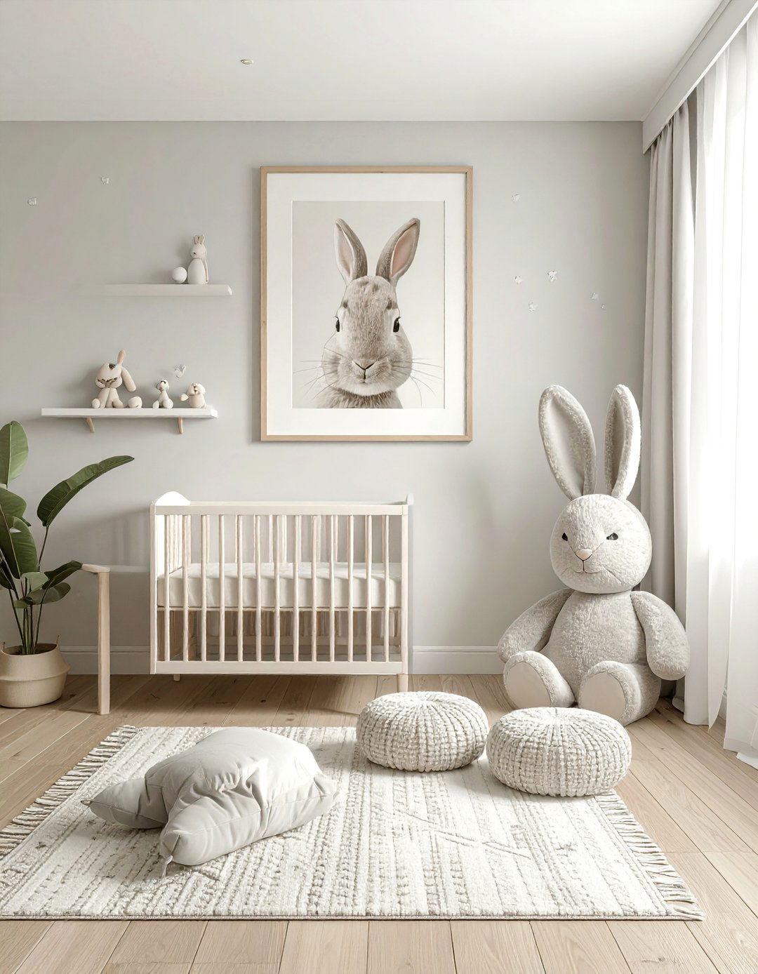 Rabbit Themed Elements Woodland Nursery - 25 Woodland Nursery Ideas for a Cozy Baby Room