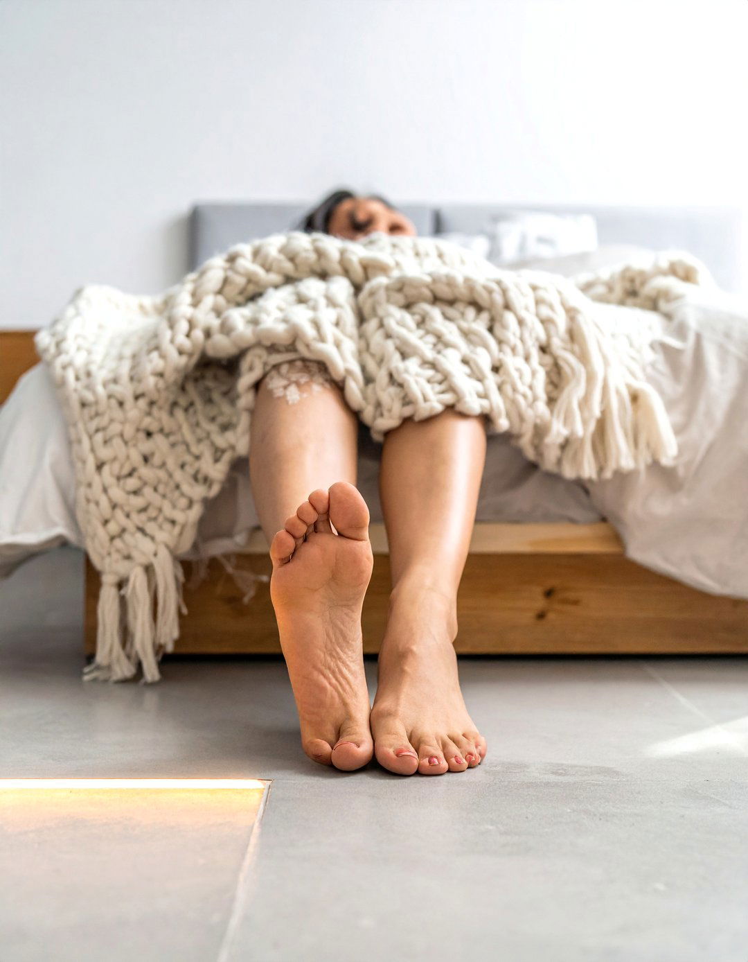 Radiant Heated Concrete Floor Bedroom - 20 Concrete Floor Bedroom Ideas for a Sleek Look