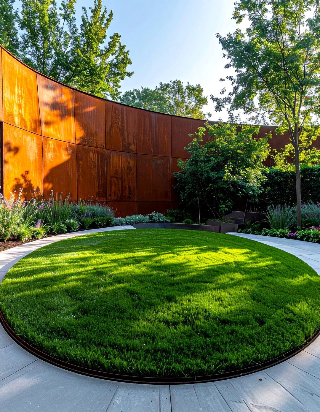 Raised Circular Lawn Garden Design - 20 Circular Lawn Garden Designs for Unique Spaces