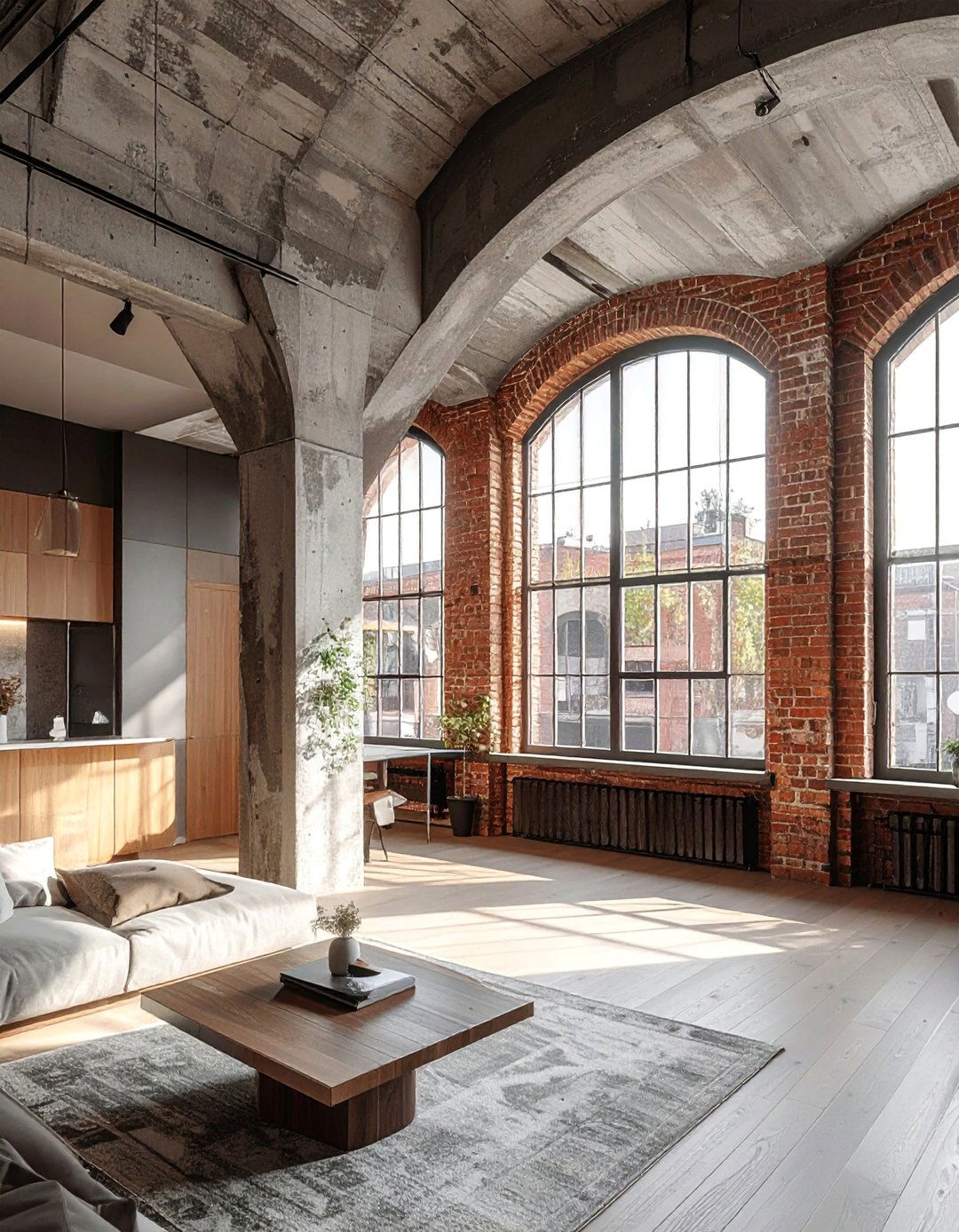 Rampant Arch Windows for Modern Loft Conversions - 30 Arch Window Design Ideas for Elegant Home Interiors