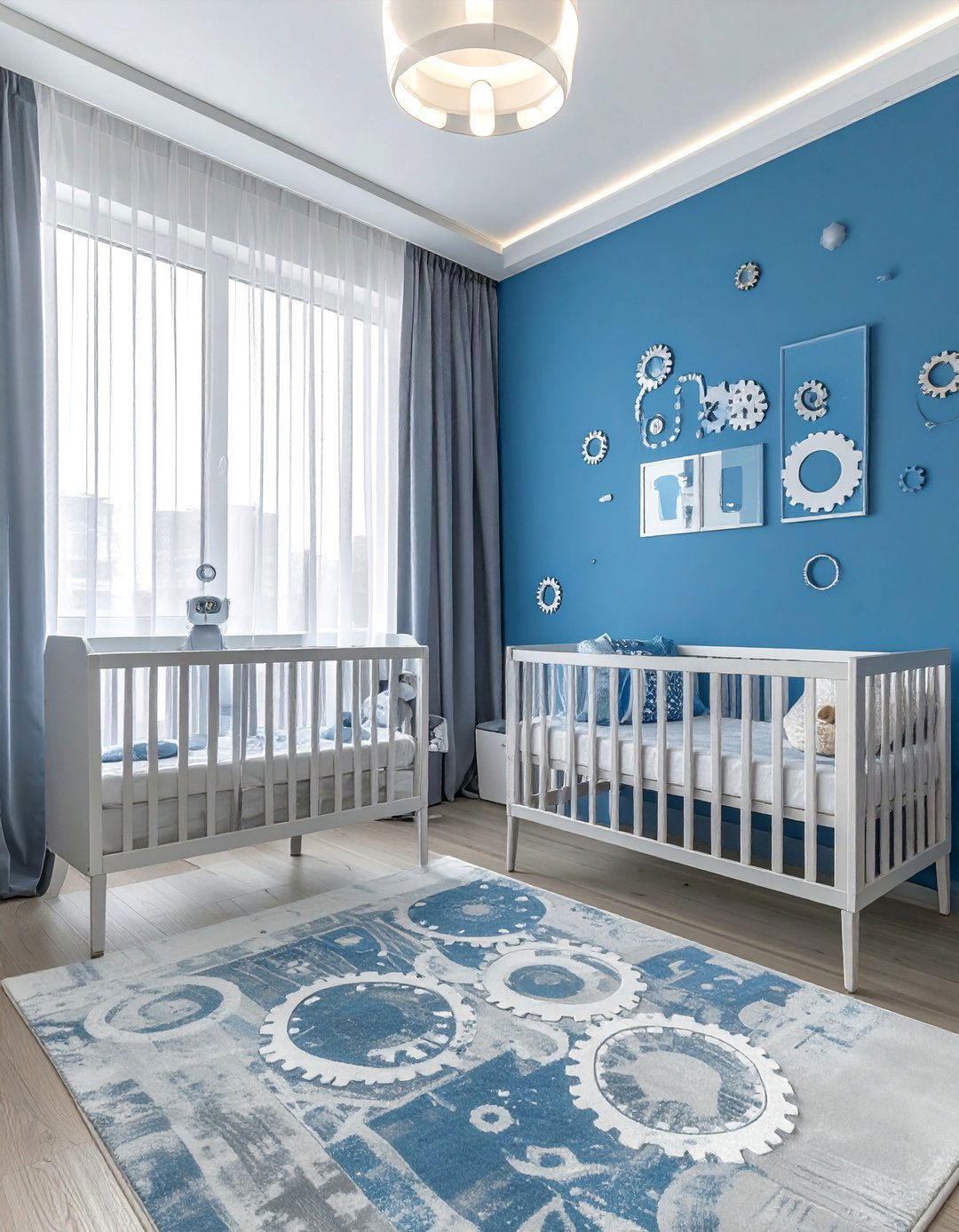 Robot Technology Future - 25 Adorable Twin Nursery Ideas for Your Babies