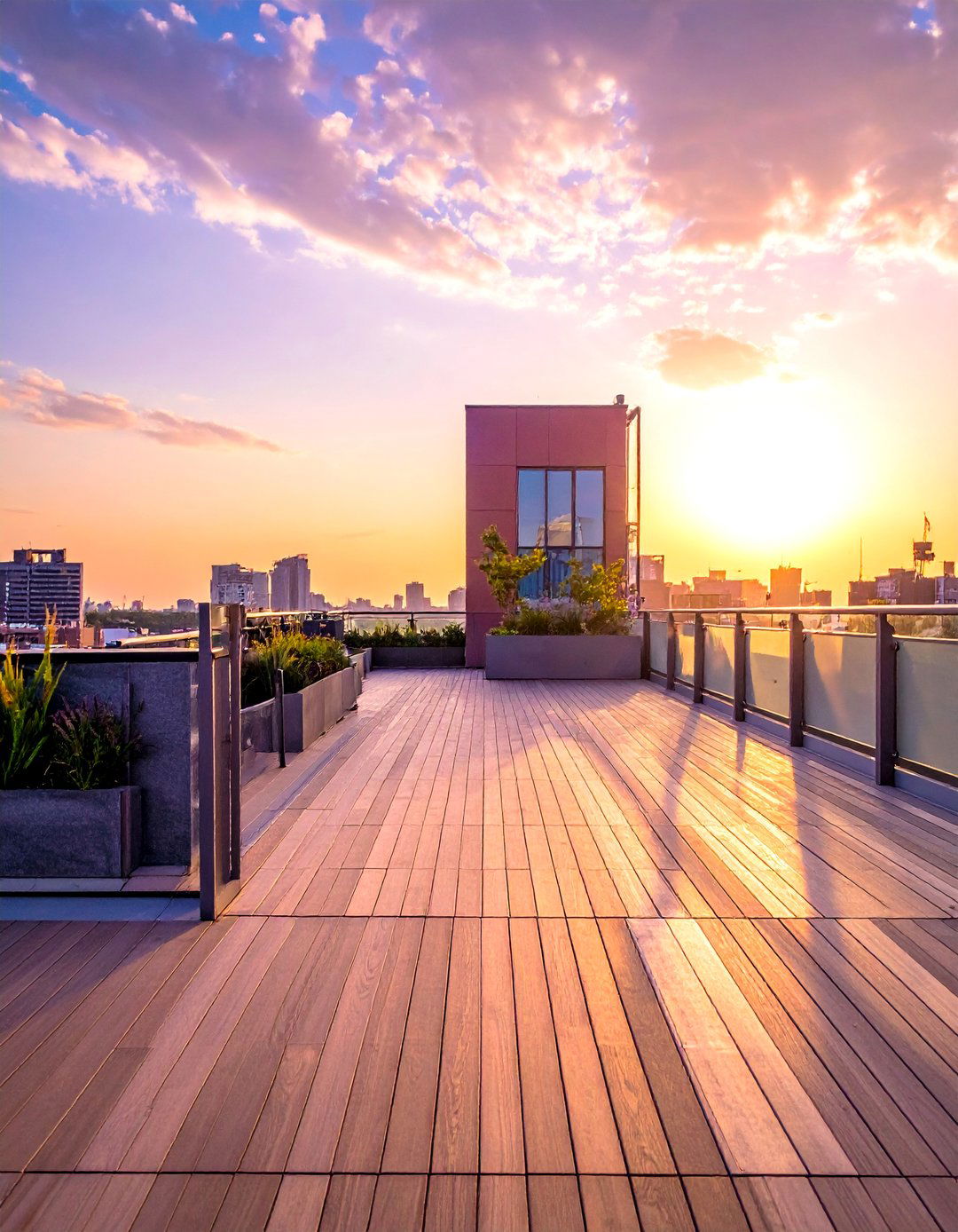 Rooftop Deck Accessibility Features - 40 Rooftop Deck Ideas for Stunning Urban Outdoor Spaces
