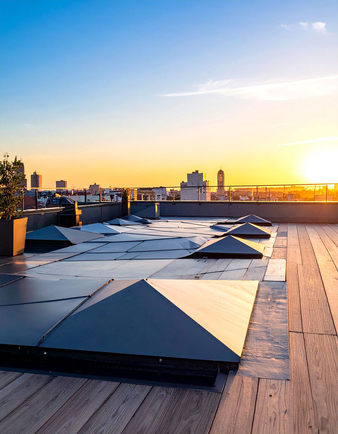 Rooftop Deck Drainage Solutions - 40 Rooftop Deck Ideas for Stunning Urban Outdoor Spaces