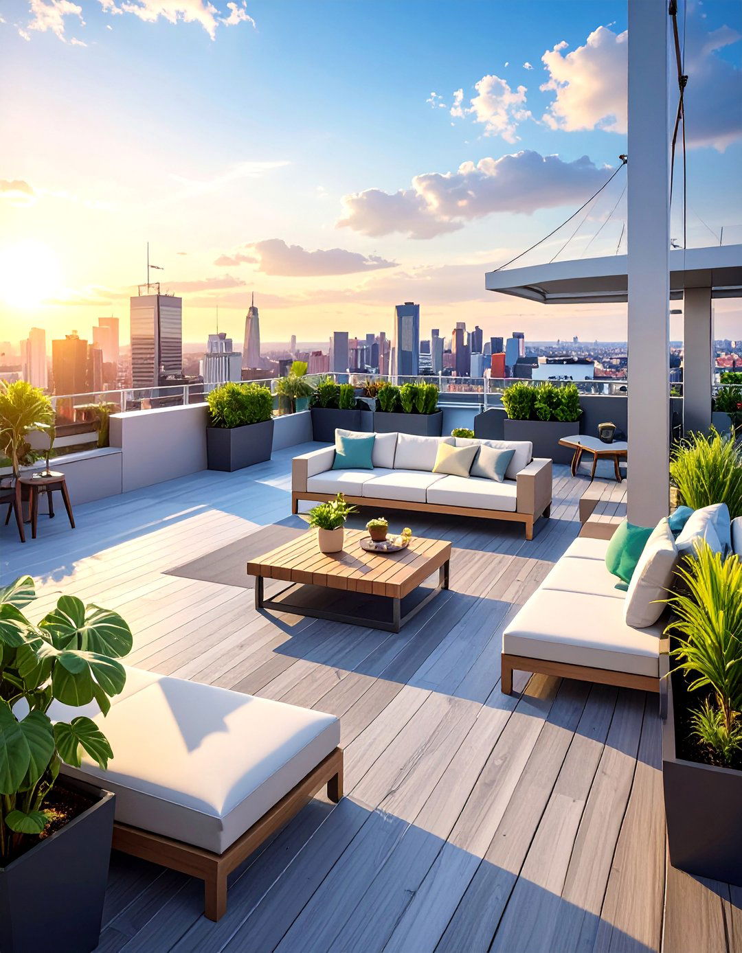 Rooftop Deck Maintenance Scheduling - 40 Rooftop Deck Ideas for Stunning Urban Outdoor Spaces