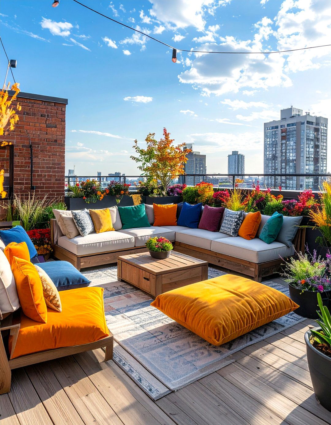 Rooftop Deck Seasonal Decor Strategies - 40 Rooftop Deck Ideas for Stunning Urban Outdoor Spaces