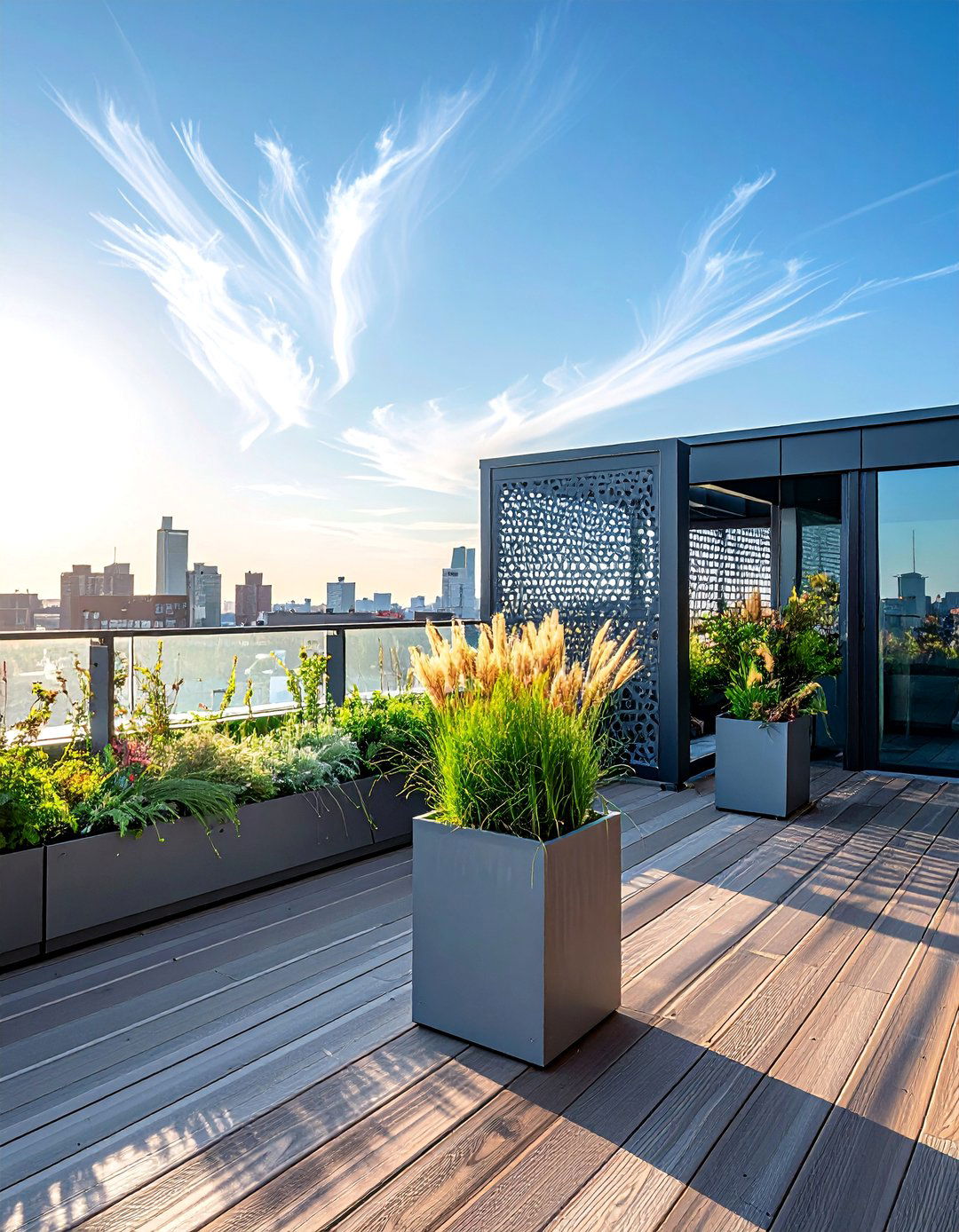 Rooftop Deck Wind Barrier Solutions - 40 Rooftop Deck Ideas for Stunning Urban Outdoor Spaces