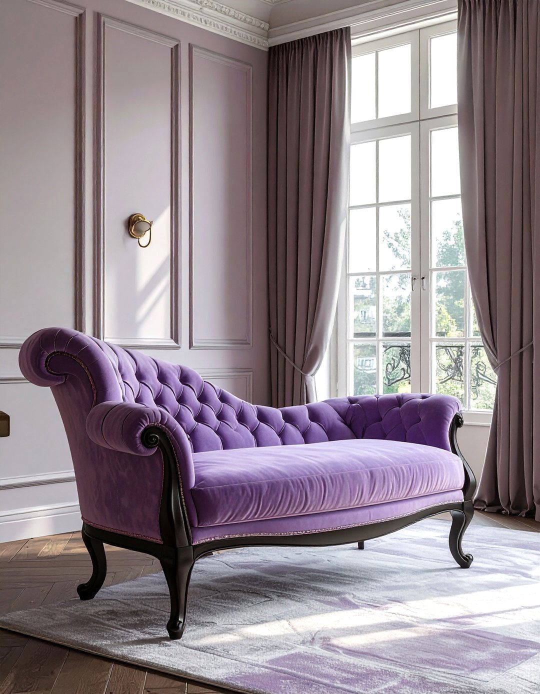 Royal Bedroom with a Dedicated Chaise Lounge - 20 Royal Bedroom Ideas for a Luxurious Sleep Space