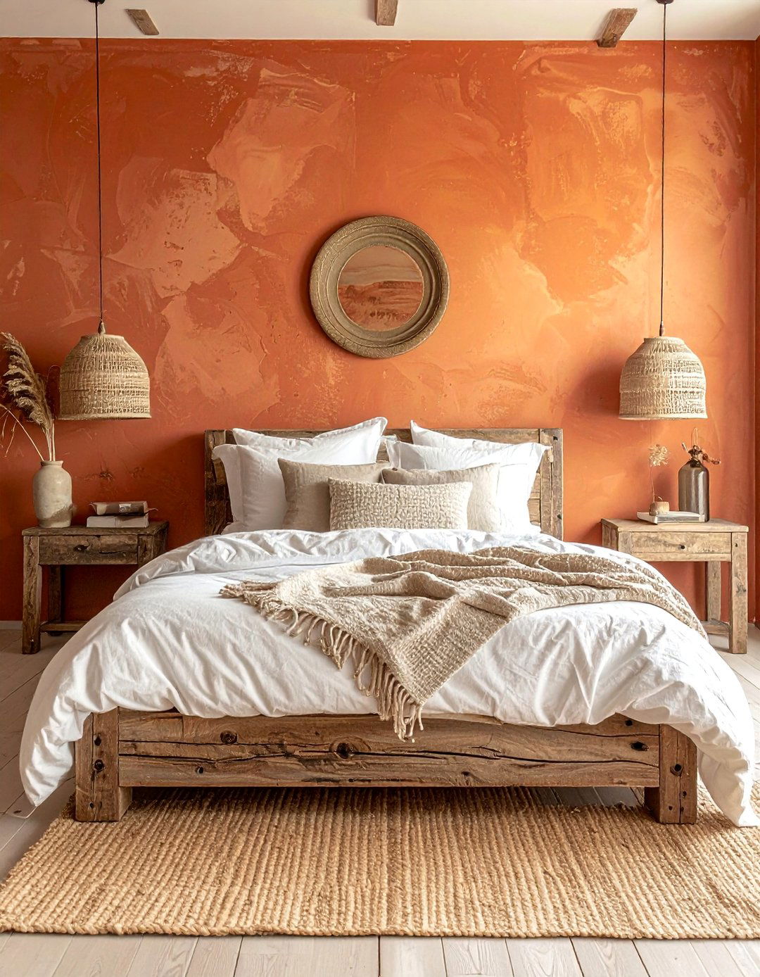 Rustic Terracotta Bedroom Decor - 20 Terracotta Bedroom Ideas for a Serene Retreat