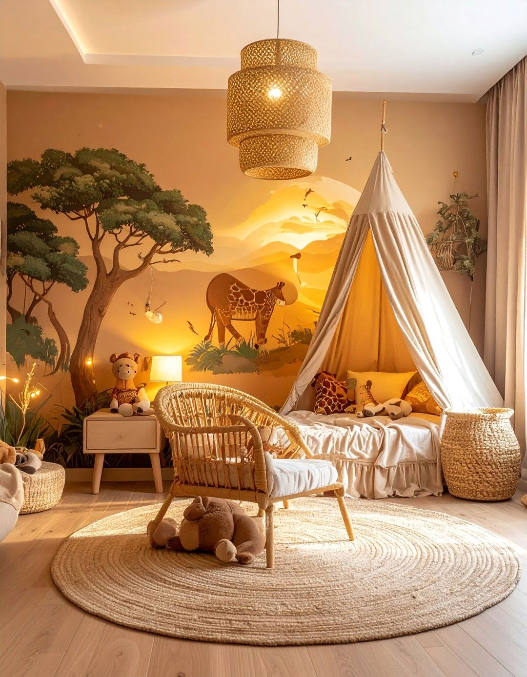 Safari Adventure Hideaway - 20 Whimsical Nursery Ideas for a Magical Baby Room