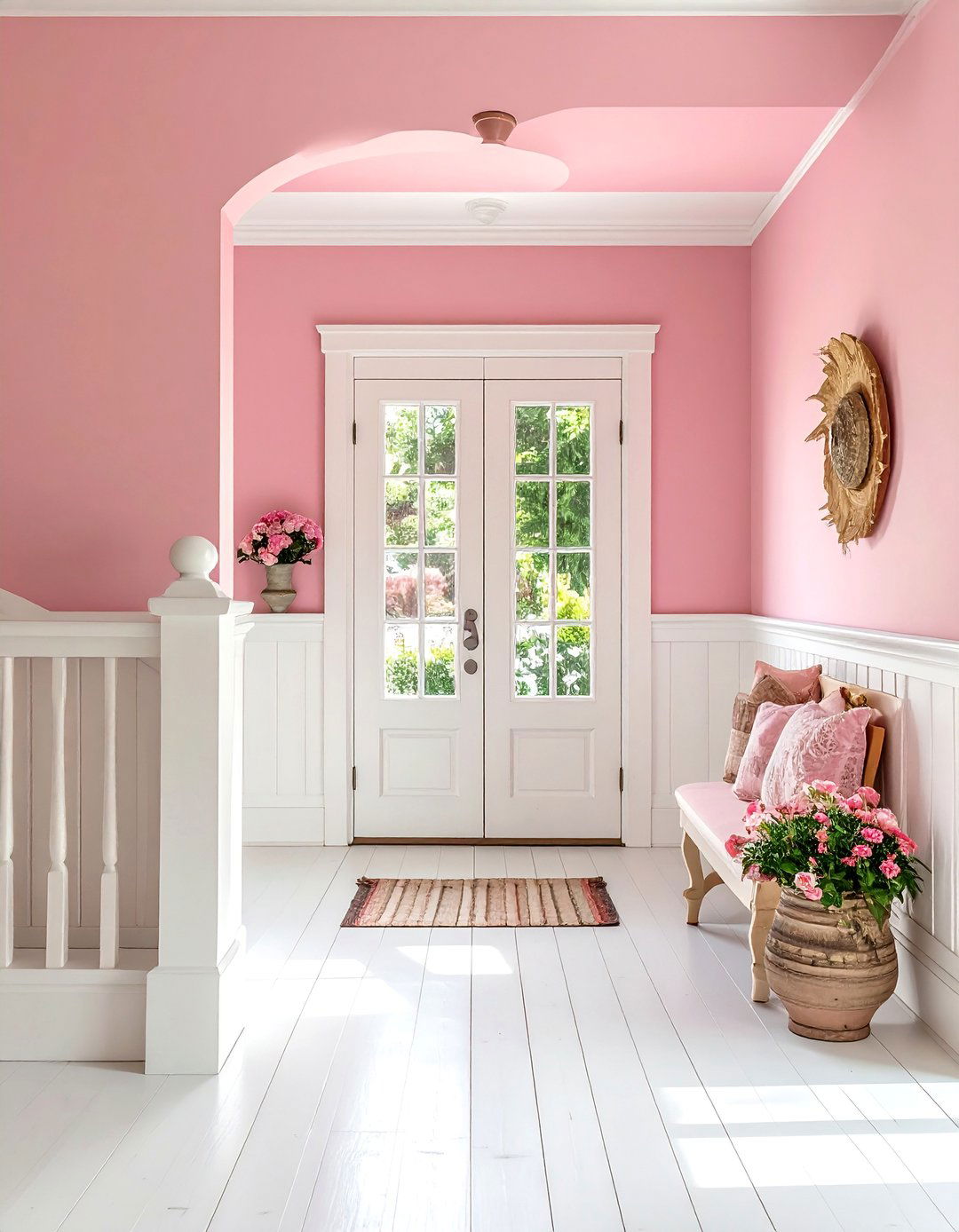 Scalloped Edge Beadboard Wainscoting - 25 Wainscoting Entryway Ideas to Elevate Your Home