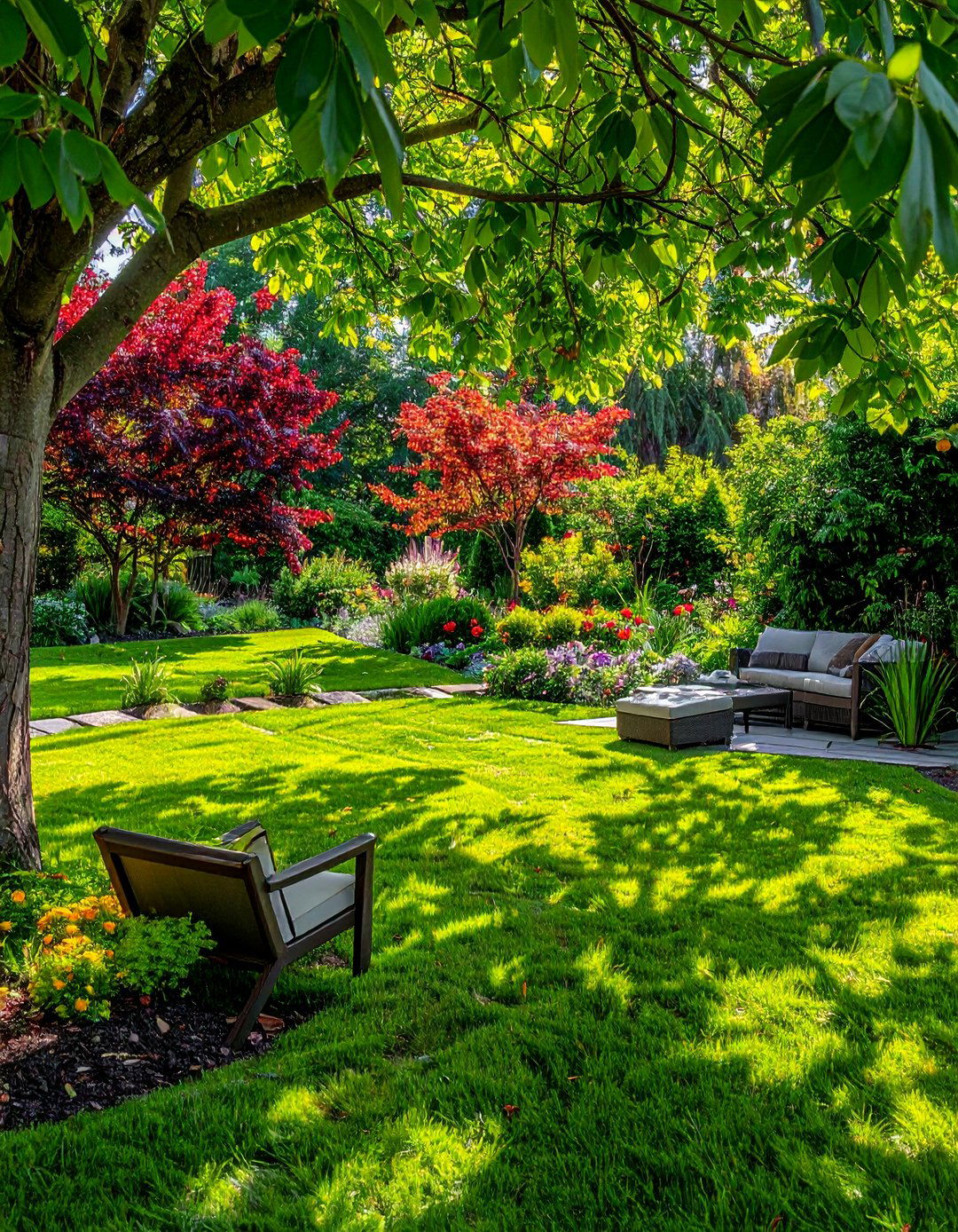 Seasonal Shade Gardens with Deciduous Plants - 40 Shade Ideas for Comfortable Outdoor Living Spaces