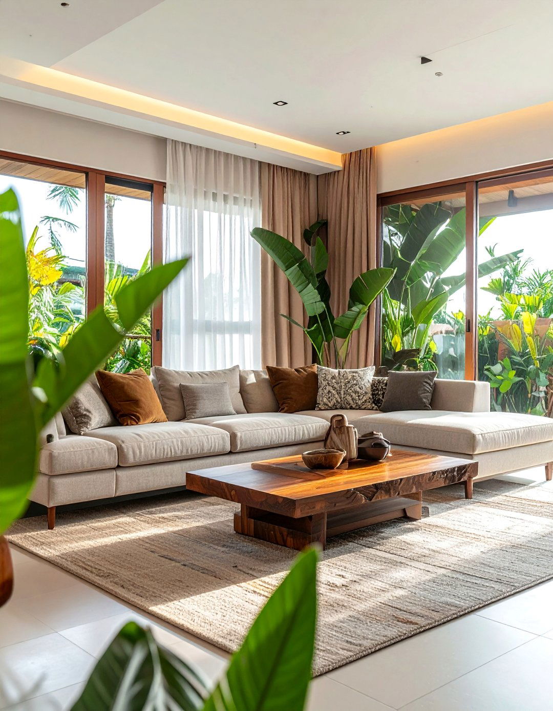 Selecting Low Profile Comfortable Furniture - 15 Hawaiian Interior Design Ideas for a Tropical Vibe