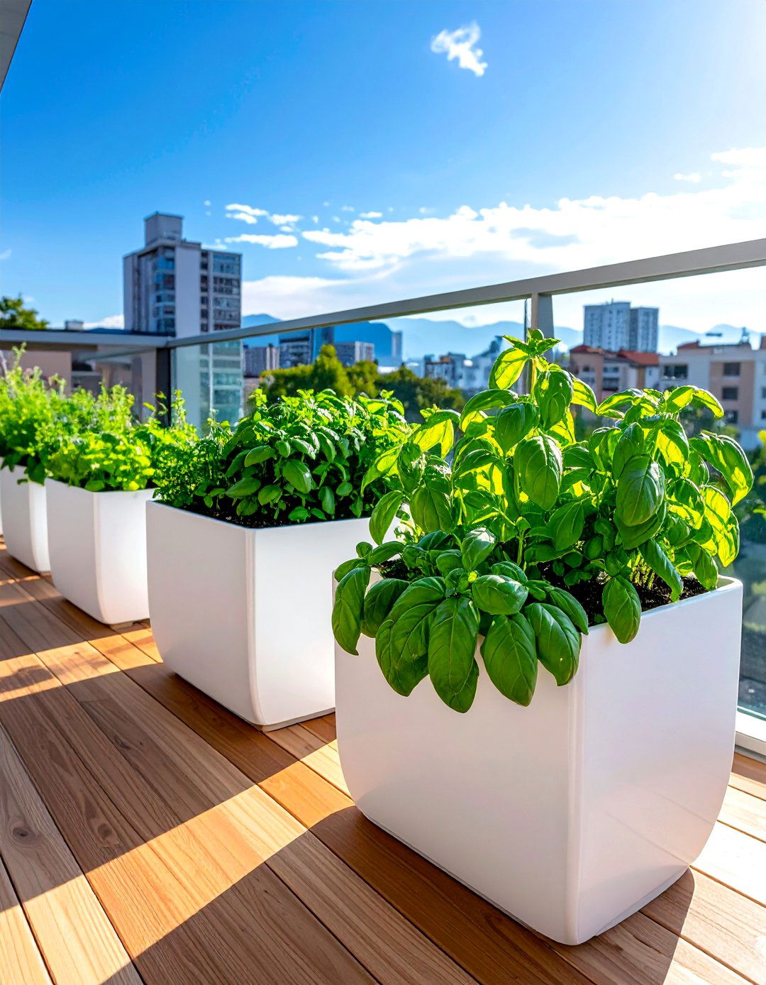 Self Watering Planters Balcony Herb Garden - 20 Balcony Herb Garden Ideas for Fresh Flavors at Home