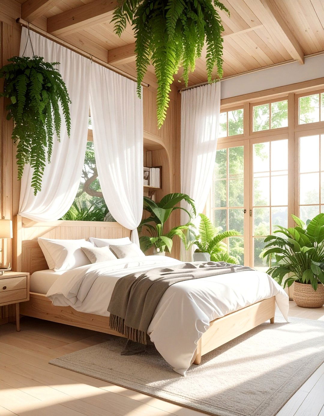 Serene Elven Sanctuary Bedroom - 20 Fantasy Bedroom Ideas to Create a Dreamy Escape
