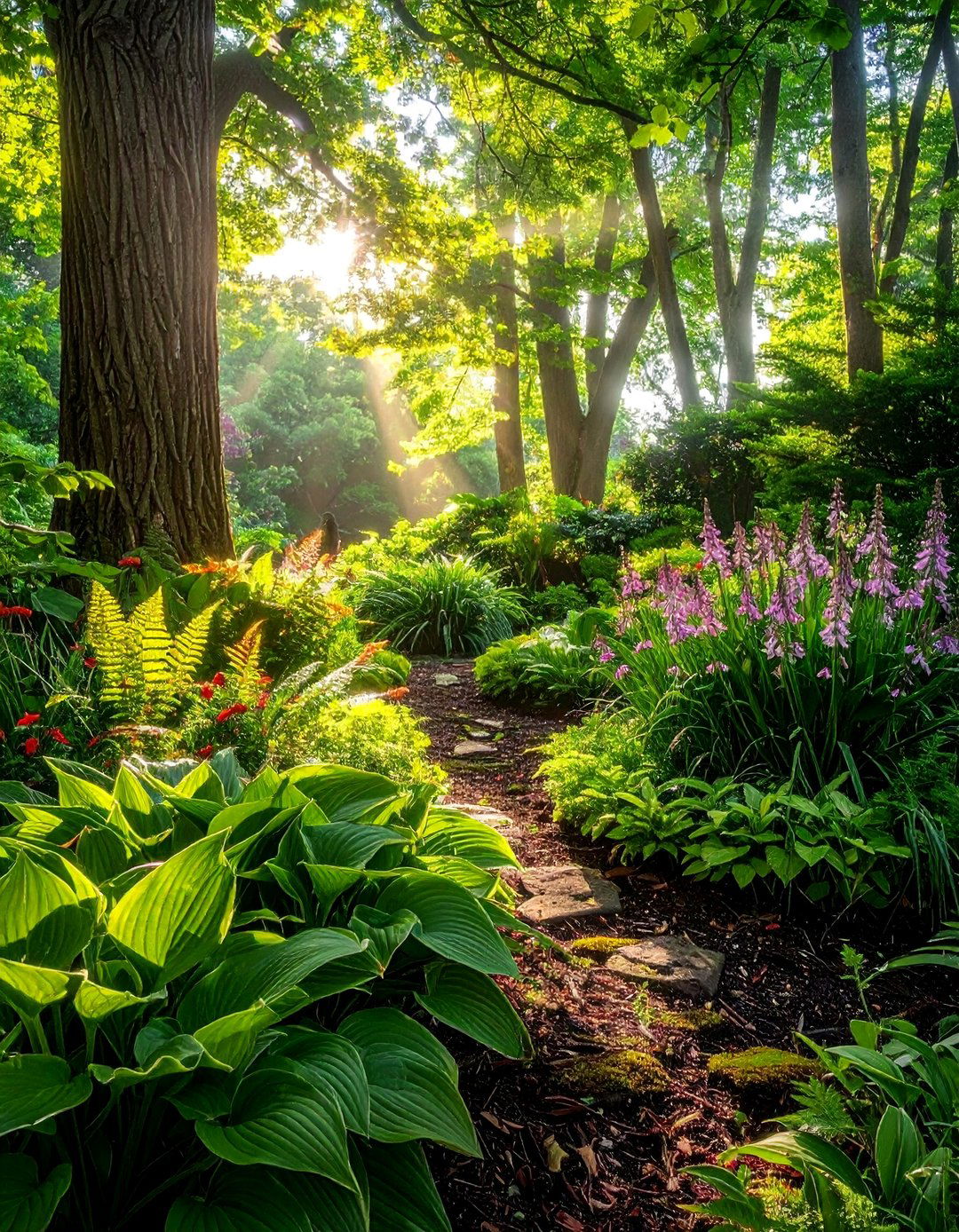 Shade Garden Woodland Retreat - 25 Aesthetic Garden Ideas for a Beautiful Outdoor Space
