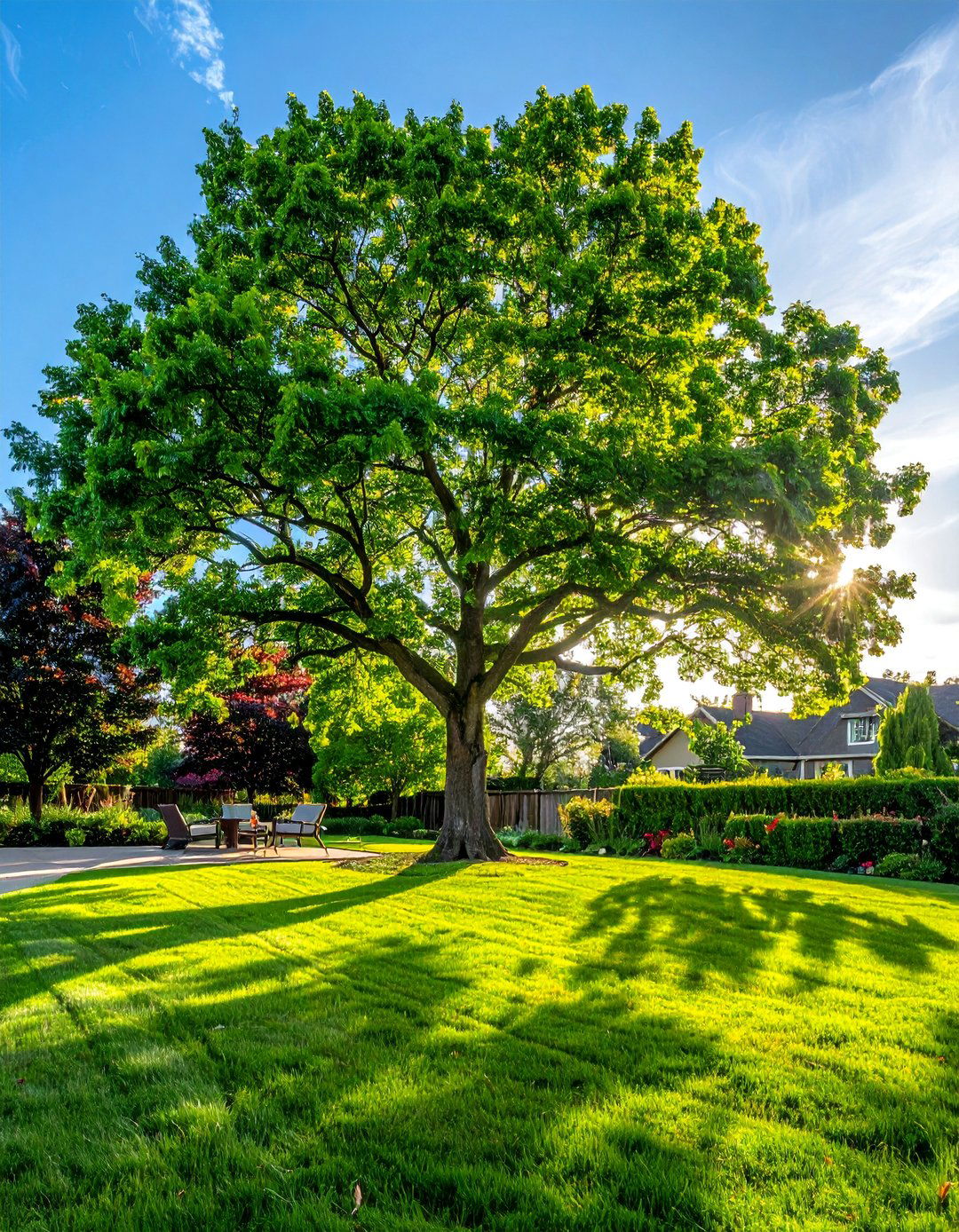 Shade Trees for Natural Long Term Solutions - 40 Shade Ideas for Comfortable Outdoor Living Spaces