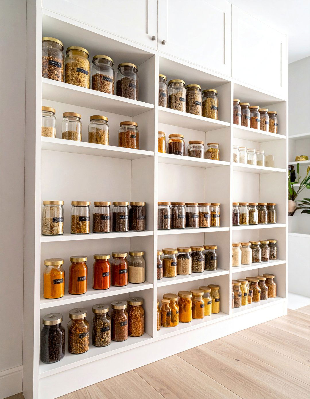 Shallow Pantry Shelf Spice Rack - 40 Creative Spice Rack Ideas for Organized Kitchens