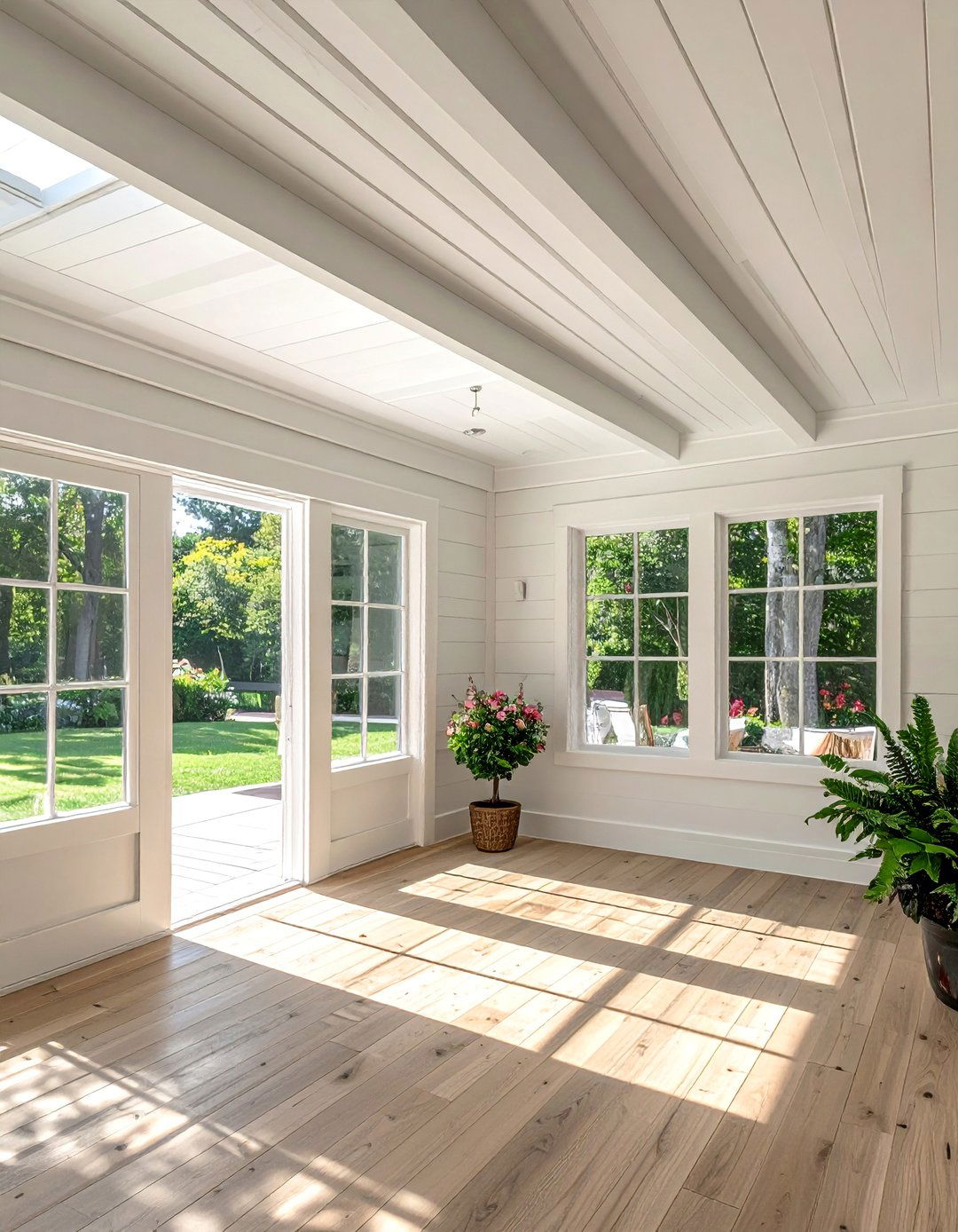 Shiplap Sunroom Ceilings - 20 Sunroom Ceiling Ideas to Elevate Your Indoor-Outdoor Space