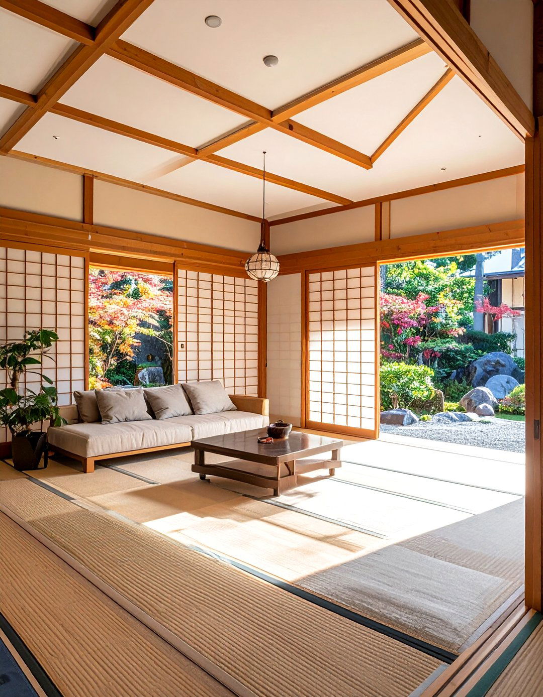 Shoji Screen Room Dividers and Windows - 25 Japanese Style Living Room Ideas for Zen Vibes