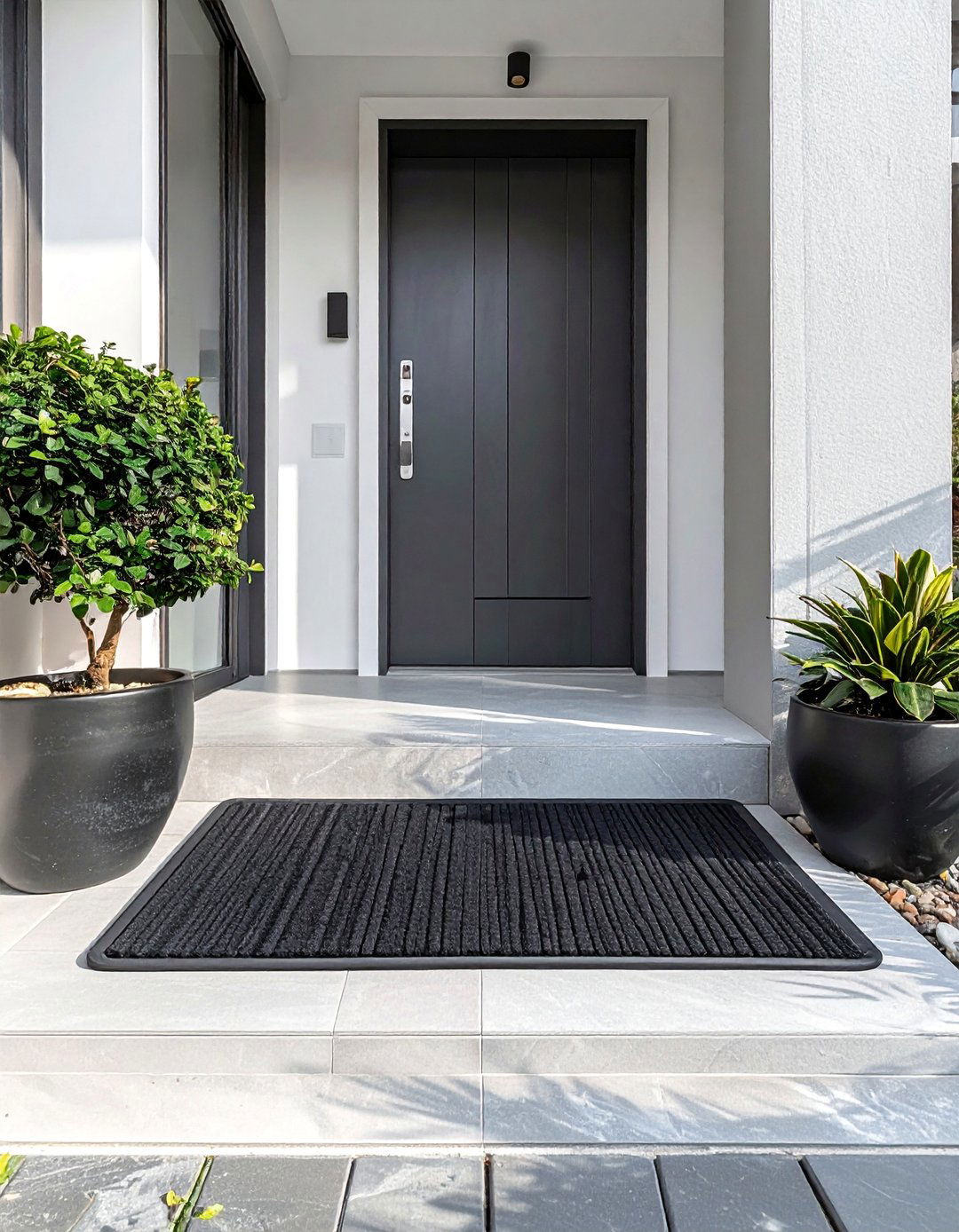 Sleek Low Profile Front Door Mat - 15 Front Door Mat Ideas to Welcome Guests in Style
